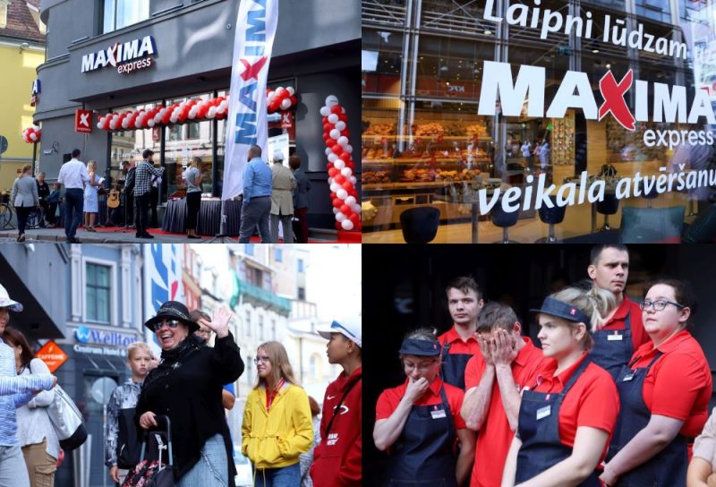 Vecrīgā atklāj "Maxima Express" veikalu.
