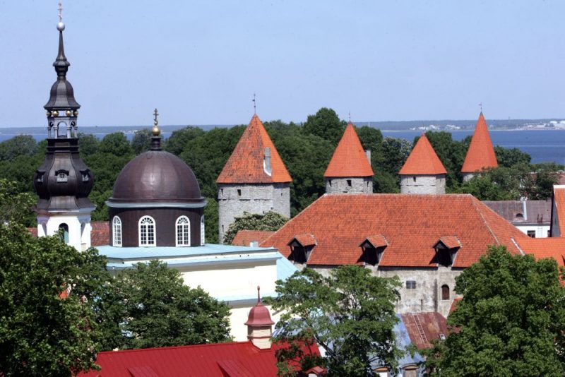 Tallinas vecpilsēta.