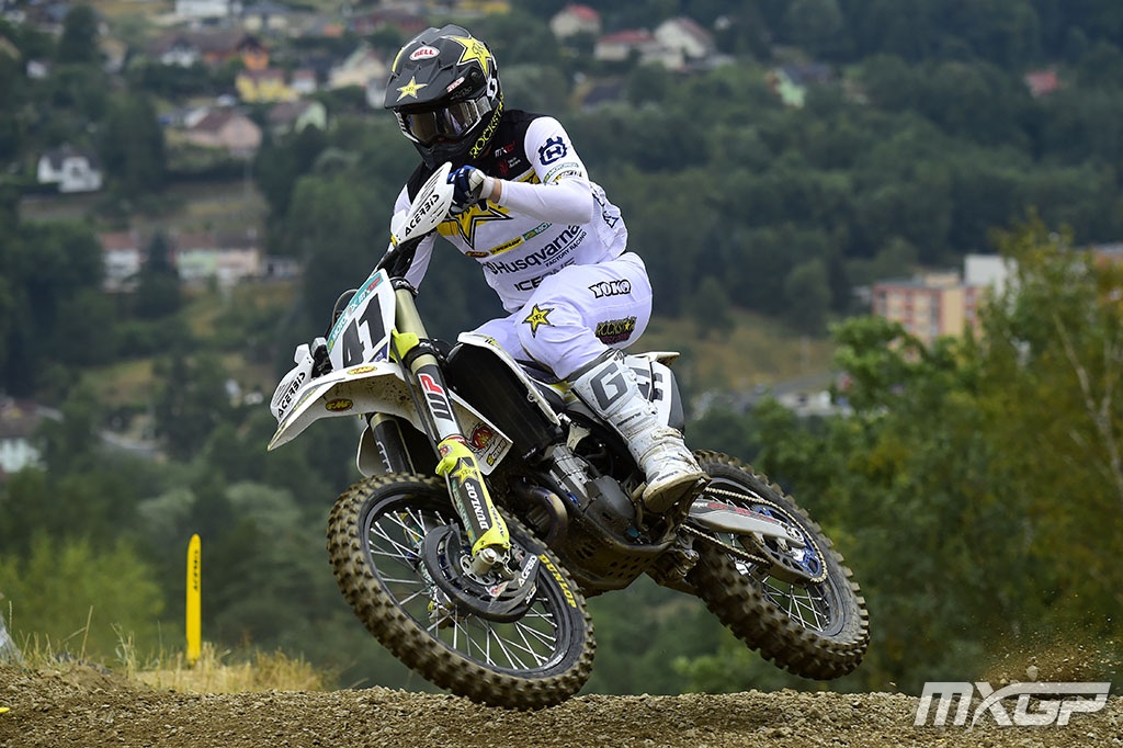 Pauls Jonass debijas sezonā MXGP klasē.