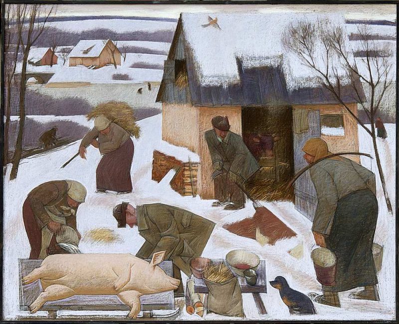 Edvīns Kalnenieks. “Atmiņas par lauku mājām”. 2002.
