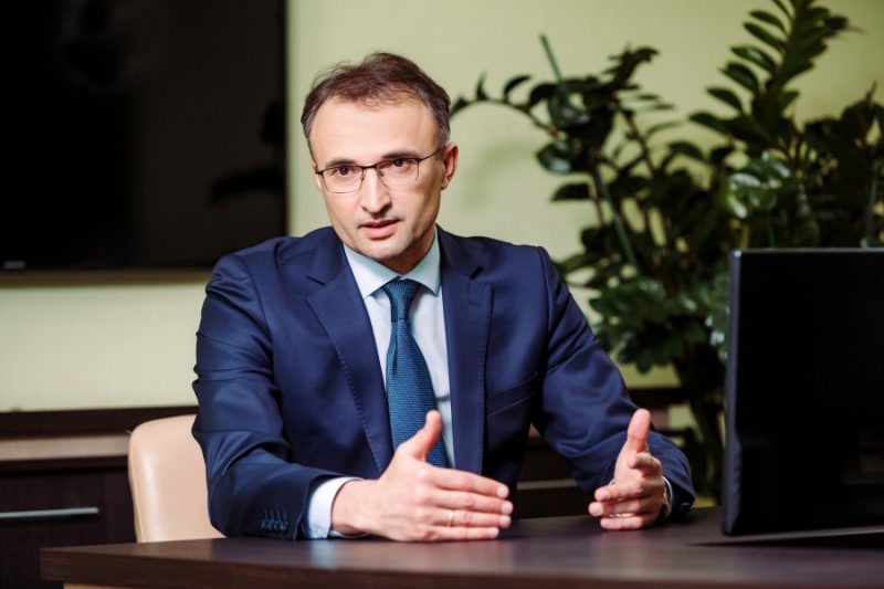 Ukrainas Putnkopju apvienības vadītajs Sergejs Karpenko.