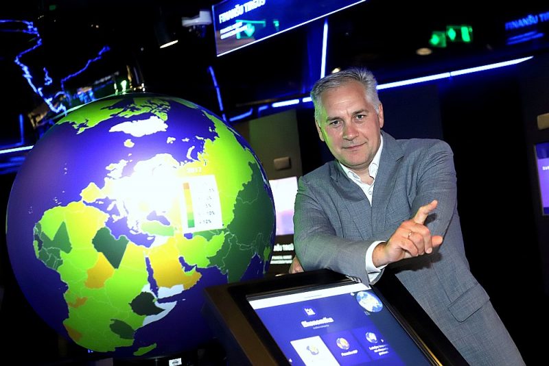 Latvijas Bankas valdes loceklis Harijs Ozols.