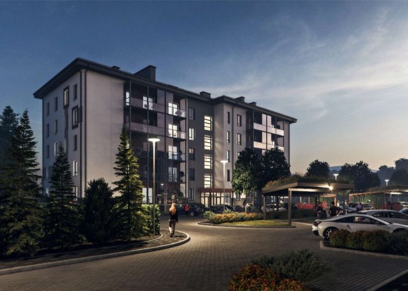 Ekspluatācijā nodots daudzdzīvokļu namu projekts Purvciemā “Hausmaņa terases”.