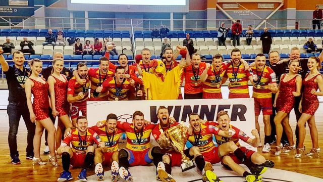 Baltijas līgas čempioni handbolā “Riihimaen Cocks”.