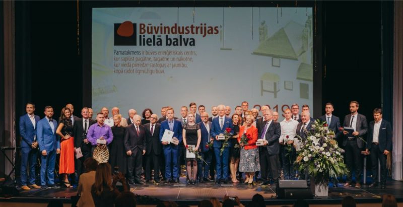 Būvindustrijas lielā balva 2019