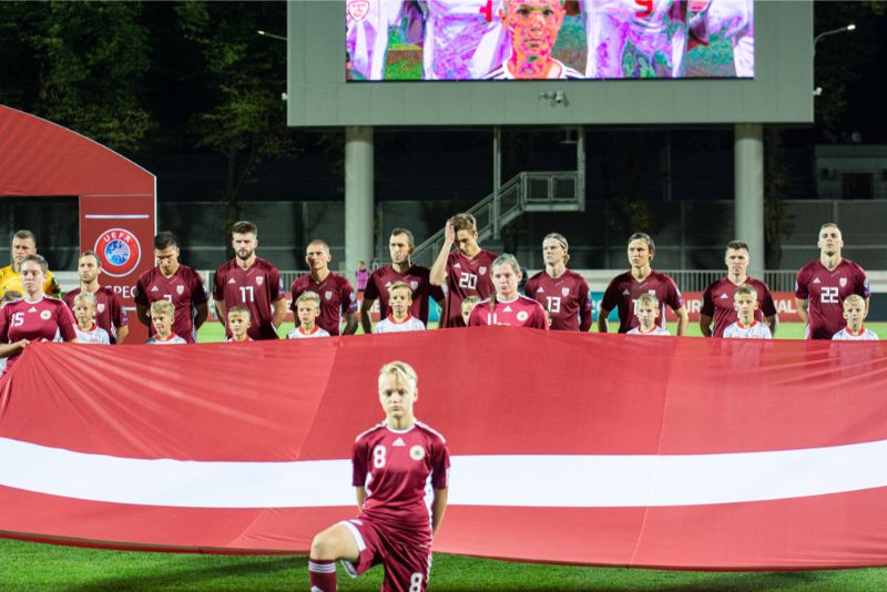 Latvijas futbolistiem piektā sausā spēle pēc kārtas.
