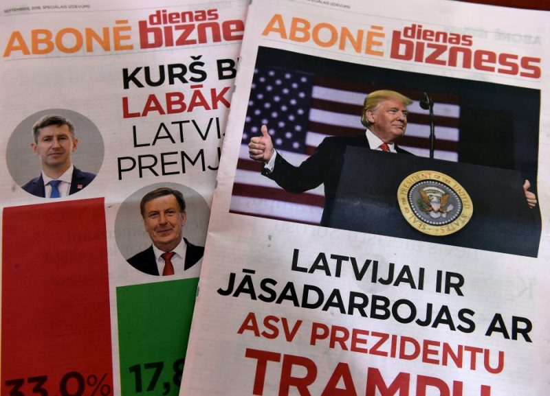 Bezmaksas izdevums “Dienas Bizness”.
