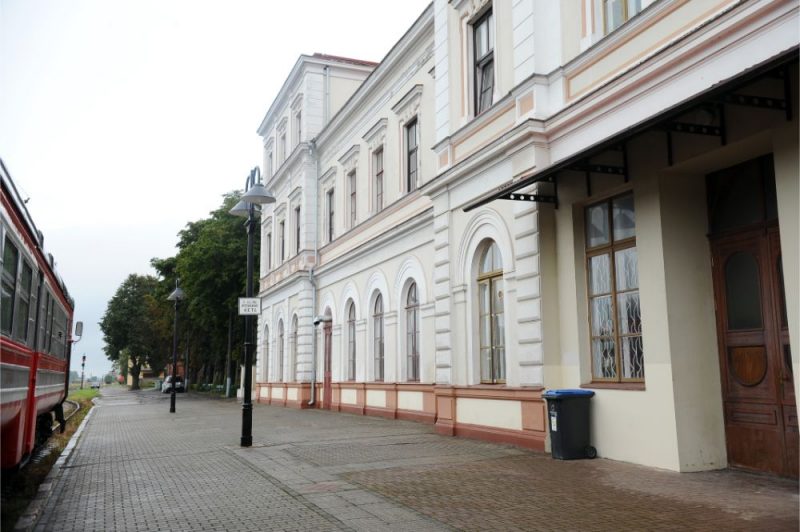 Liepājas dzelzceļa stacija.