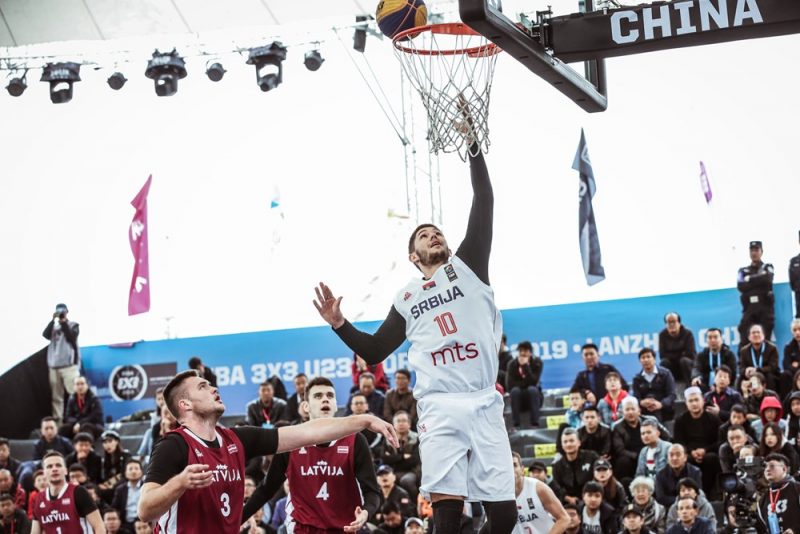Latvija pret Serbiju Pasaules U-23 kausa izcīņas ceturtdaļfinālā.