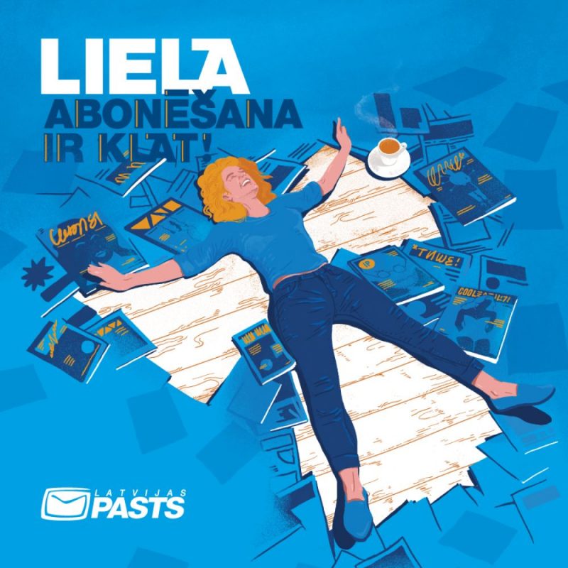 Latvijas Pasts sāk abonēšanas kampaņu
