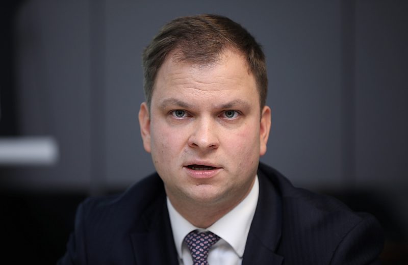 “Baltic International Bank” valdes priekšsēdētājs Viktors Bolbats.