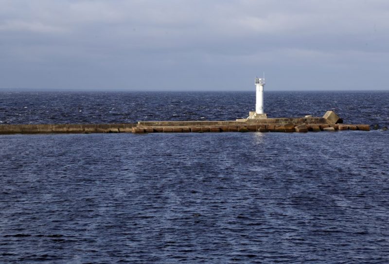 Daugavgrīvas mols mūsdienās.