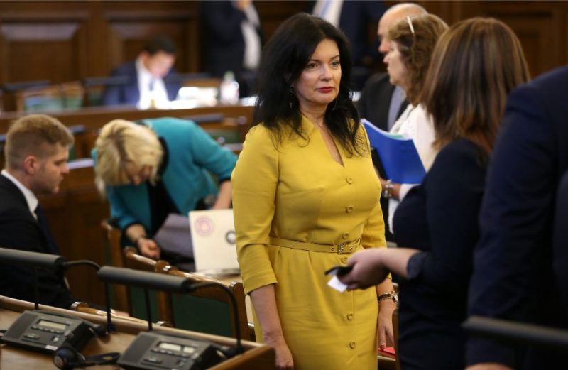 Saeimas deputāte, labklājības ministre Ramona Petraviča.