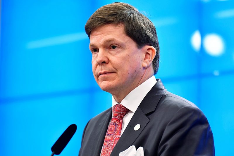Zviedrijas parlamenta spīkers Andreass Norlēns: “Mēs esam daļa no brīvās un demokrātiskās pasaules, un mēs paredzam piedalīties brīvās pasaules aizstāvēšanā, ja tā tiktu apdraudēta.”