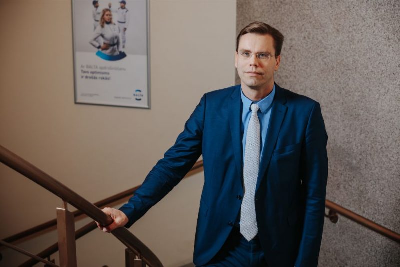 pdrošināšanas Sabiedrības “BALTA” (PZU grupa) valdes loceklis Uldis Dzintars