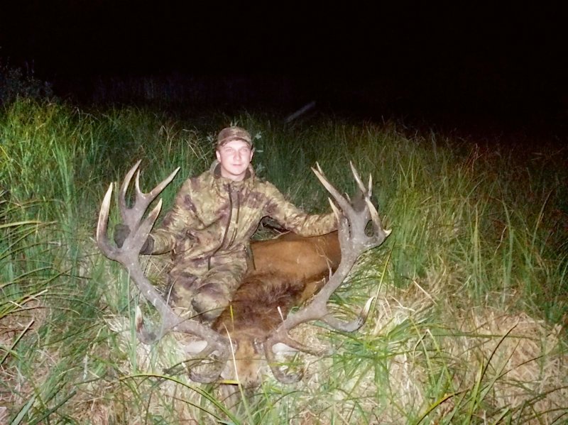 Kristaps Didzis ar medījumu