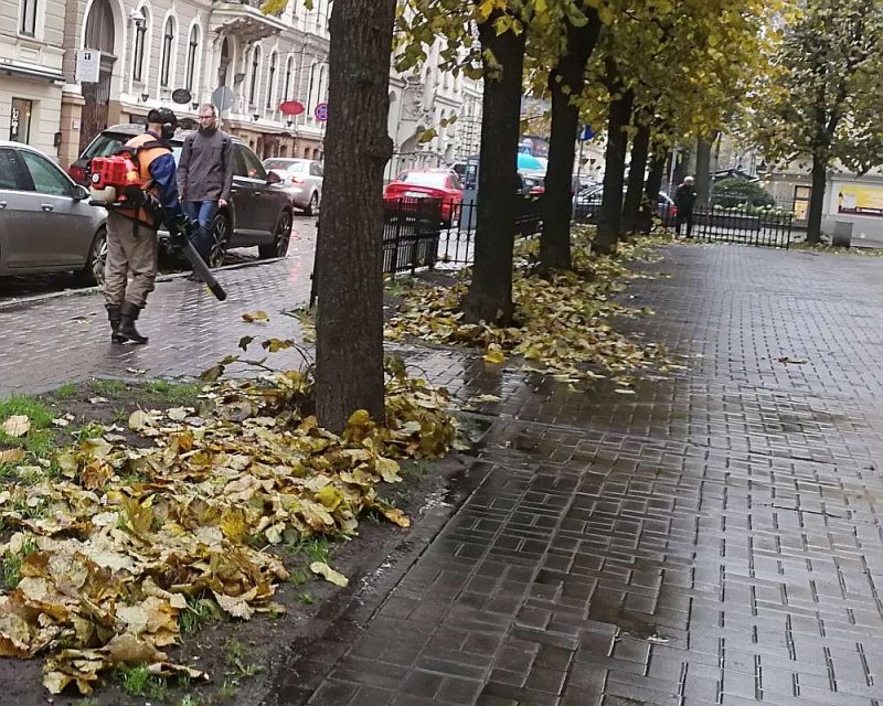 Lapu pūtēji, kas darbojas ar iekšdedzes dzinēju, ir skaļi un videi nedraudzīgi.