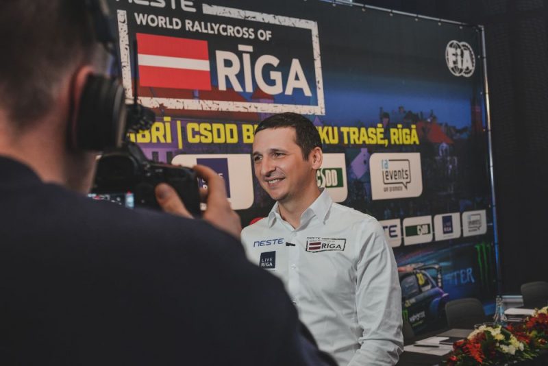 “Ra Events” vadītājs Raimonds Strokšs trešo reizi sarīkojis labāko pasaules rallijkrosa čempionāta posmu.
