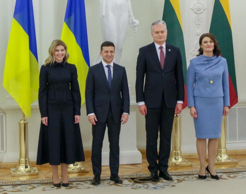 Volodimira Zelenska oficiālā vizīte Lietuvā.