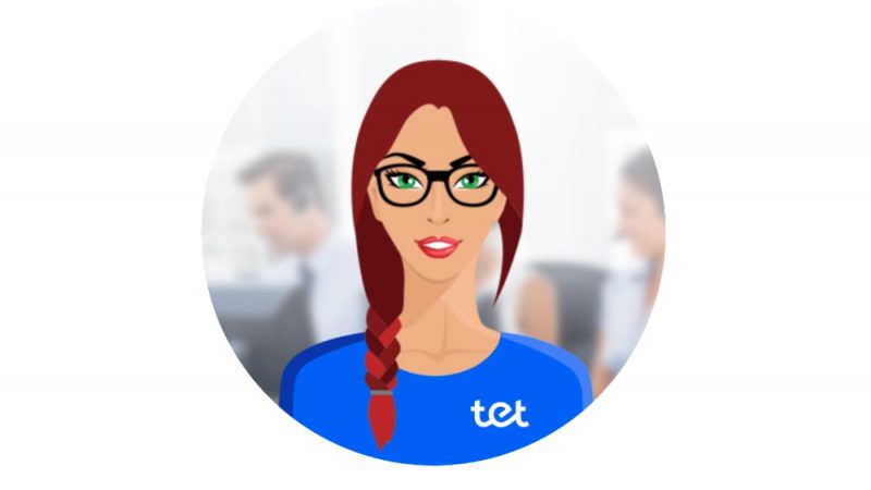 “Tet” čatbots Anete, kas ir mākslīgā intelekta inovācija saziņā ar klientiem.