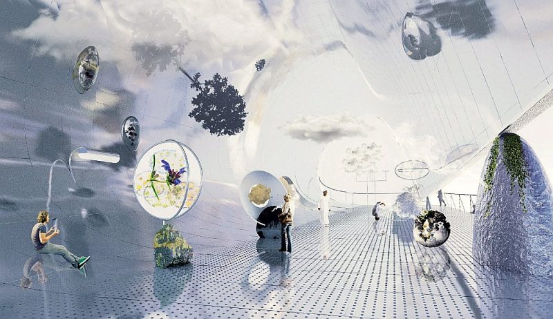 SIA “Rīga Architecture Institute” ideja “Ēters” tā arī paliks tikai maketā.