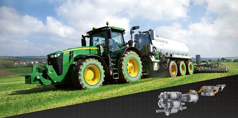 ‘John Deere e-AutoPower’ pārnesumkārba.