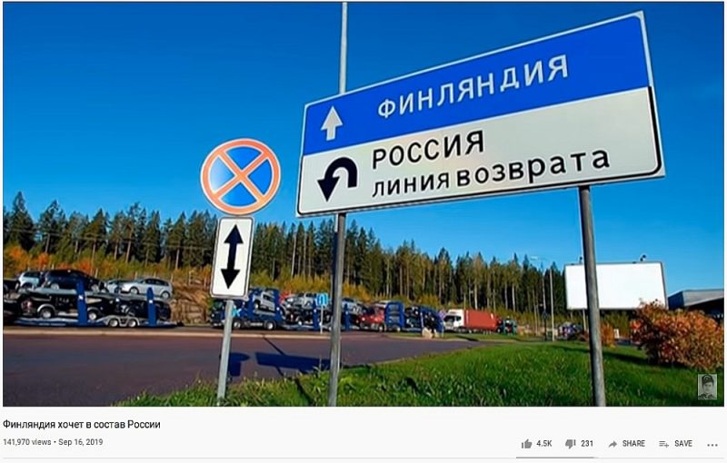 Krievijas ziņu medijs “Pravij bereg” apgalvo, ka Somija gribot būt Krievijas sastāvā.
