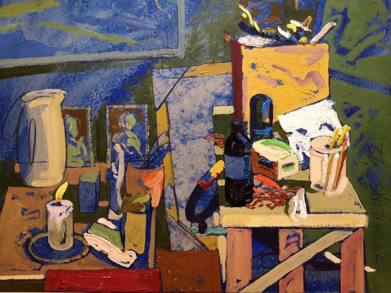 Alberts Pauliņš “Darbnīcas kakts”, 2012. gads.