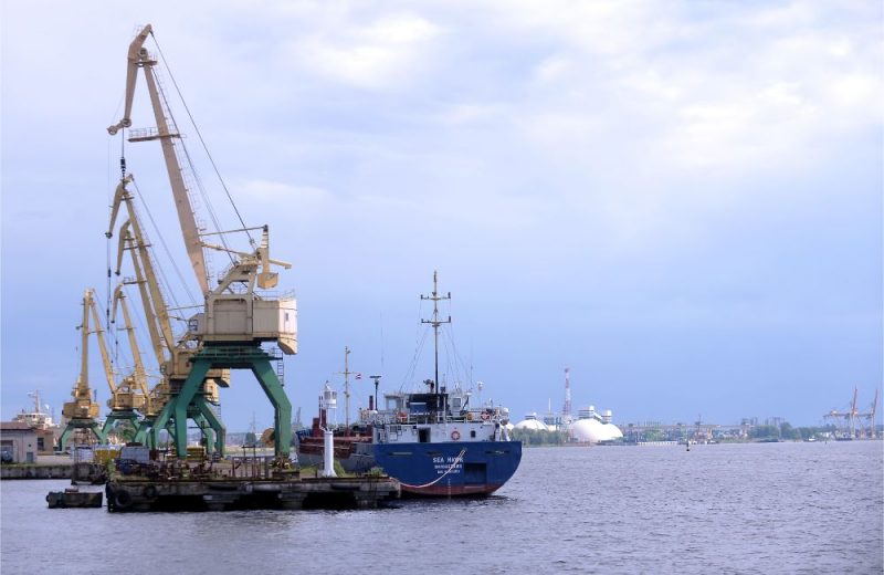 Rīgas osta.