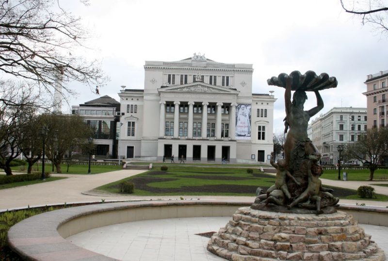Latvijas Nacionālā opera un balets.