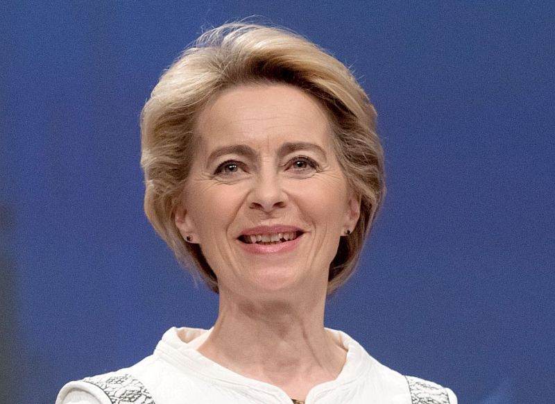 Urzula fon der Leiena, Eiropas Komisijas priekšsēdētāja.