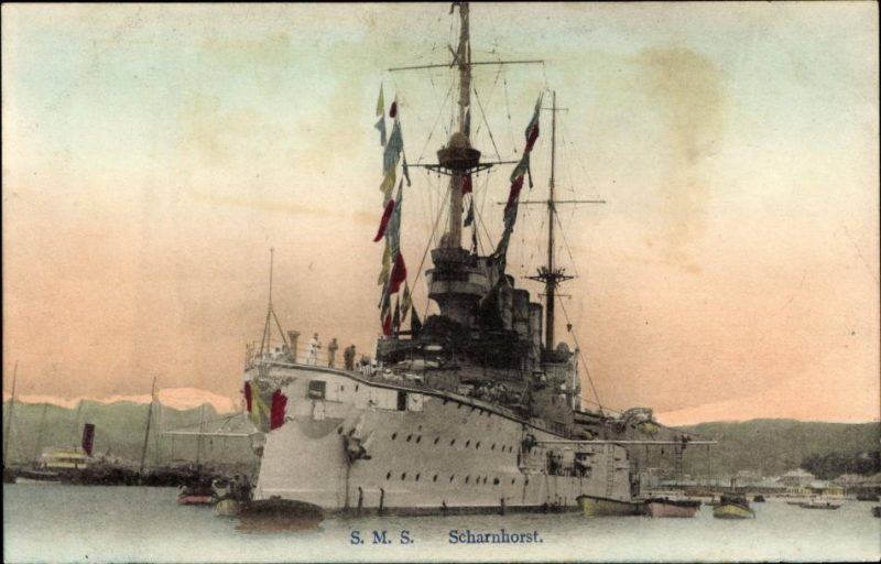 Atrod leģendārā vācu kaujas kuģa "Scharnhorst" vraku