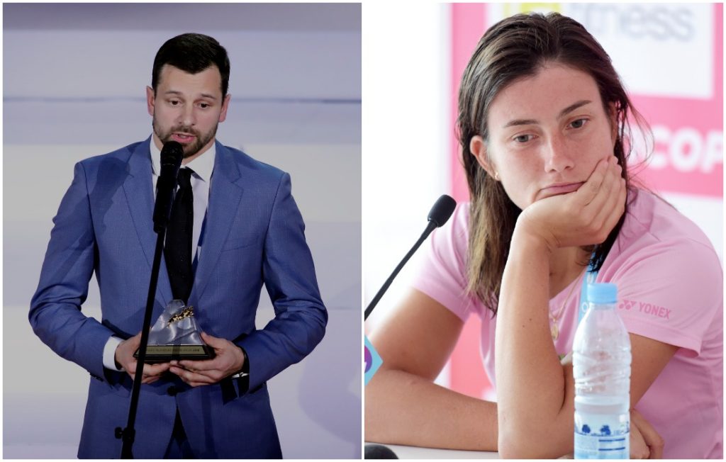 Latvijas gada sportisti – Martins Dukurs un Anastasija Sevastova.