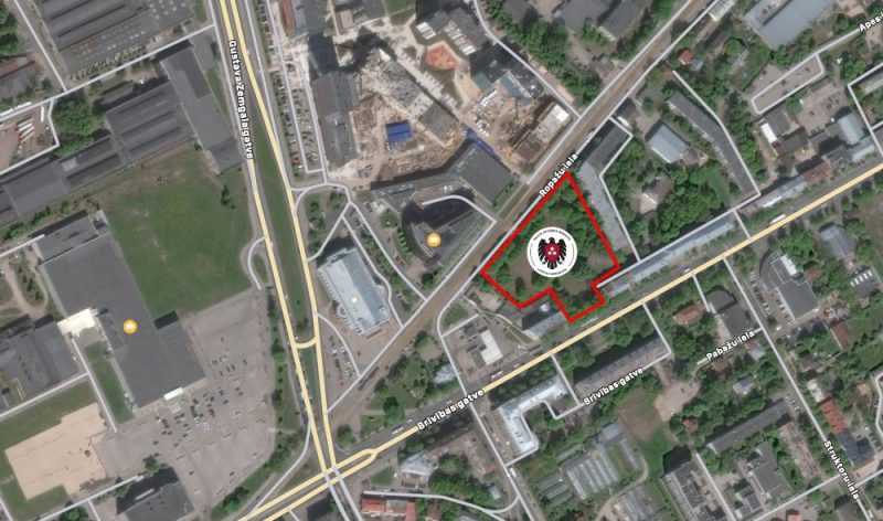 Aktīvisti soctīklos aicina nobalsot par labāko vietu VDD jaunajai ēkai.