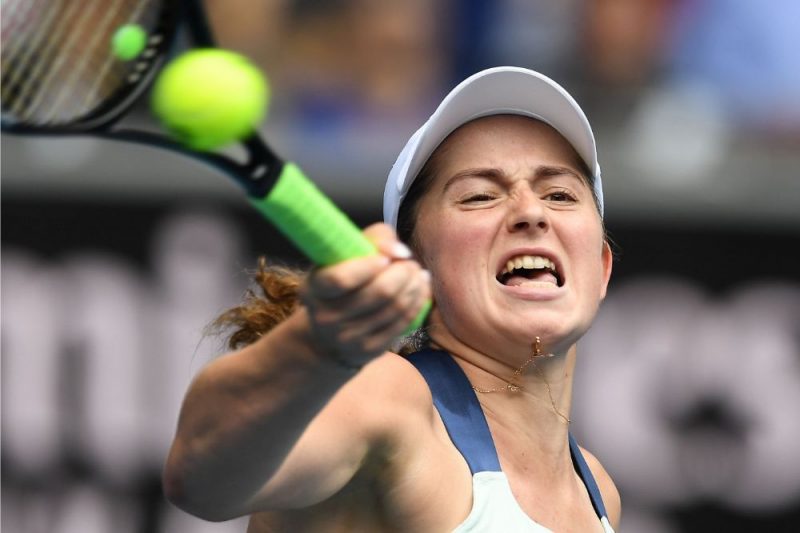 Aļona Ostapenko Austrālijas atklātajā čempionātā vienspēlēs apstājās otrajā kārtā.