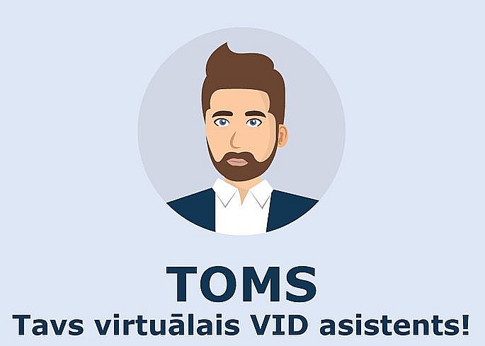 Virtuālā Toma portrets.