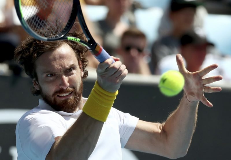 Ernests Gulbis trešo reizi karjerā sasniedzis Austrālijas atklātā čempionāta otro kārtu.