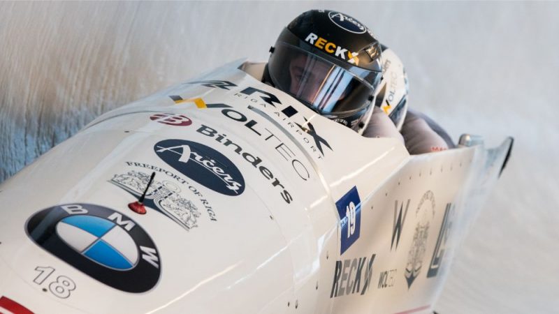 Ralfs Bērziņš šosezon ir otrs labākais bobsleja juniors Eiropā.