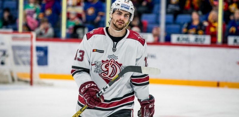 Rīgas “Dinamo” uzbrucējs Kirils Sļepecs.
