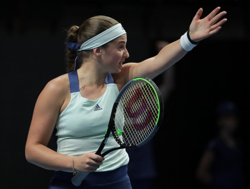 Aļona Ostapenko.