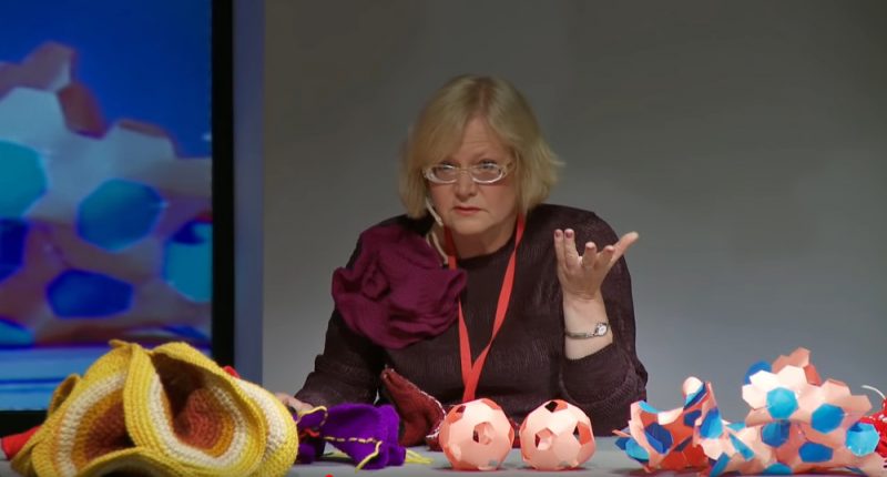 Kornela universitātes profesores Dainas Taimiņas TedX uzruna.