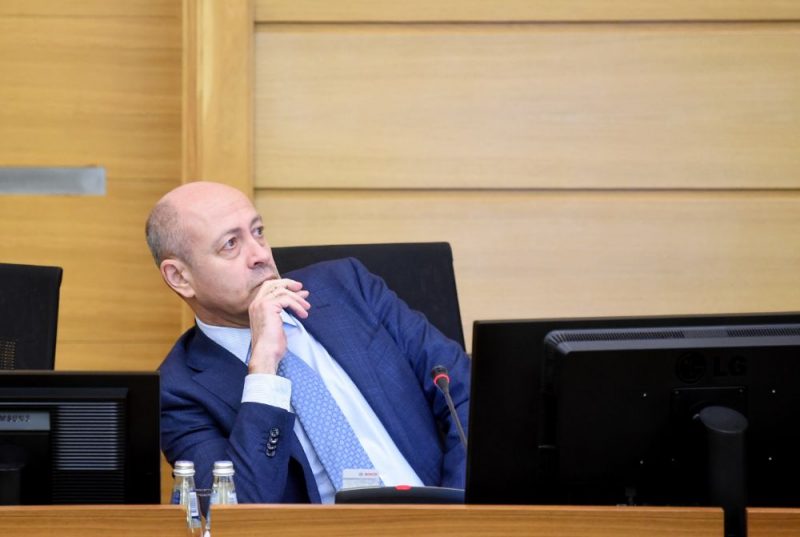 Oļegs Burovs Rīgas domes ārkārtas sēdē, 06.02.2020.