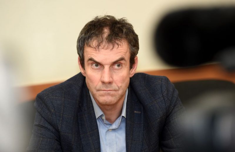 Veselības ministrijas galvenais speciālists infektoloģijā Uga Dumpis.