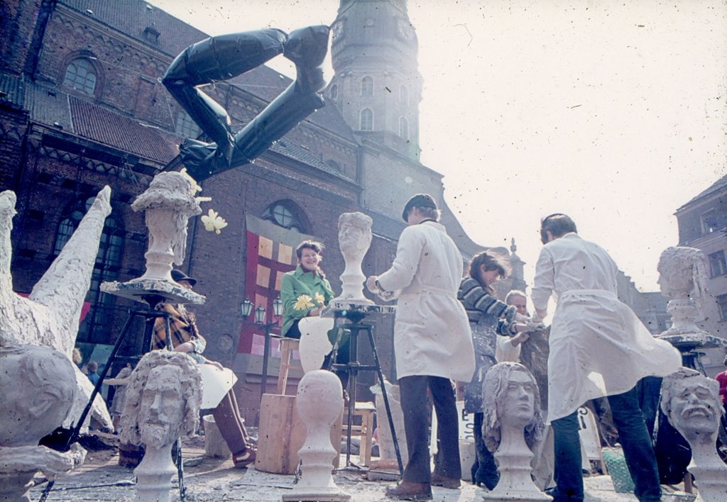 Mākslas dienas 1984. gadā.
