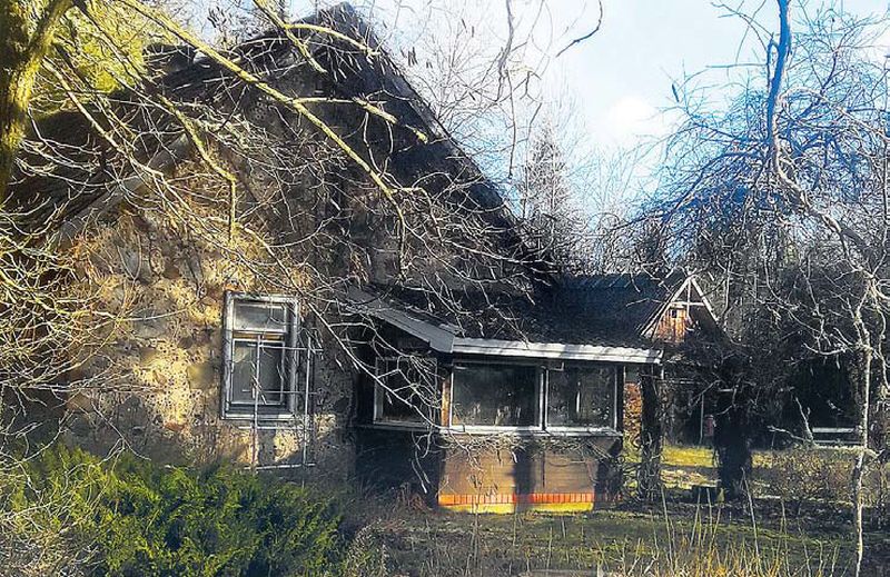 Mājas Talsu novada Vandzenes pagastā, kur notika nežēlīgais noziegums.
