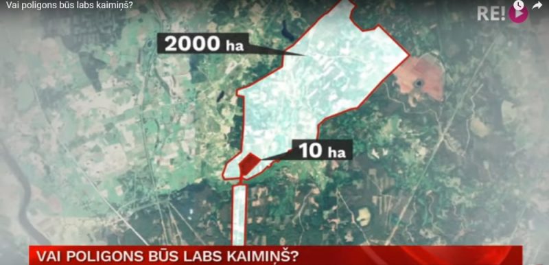 Poligonu “Meža mackeviči” plāno palielināt no 10 ha uz 2000 ha.