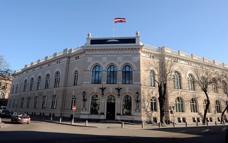 Latvijas Bankas galvenā ēka.