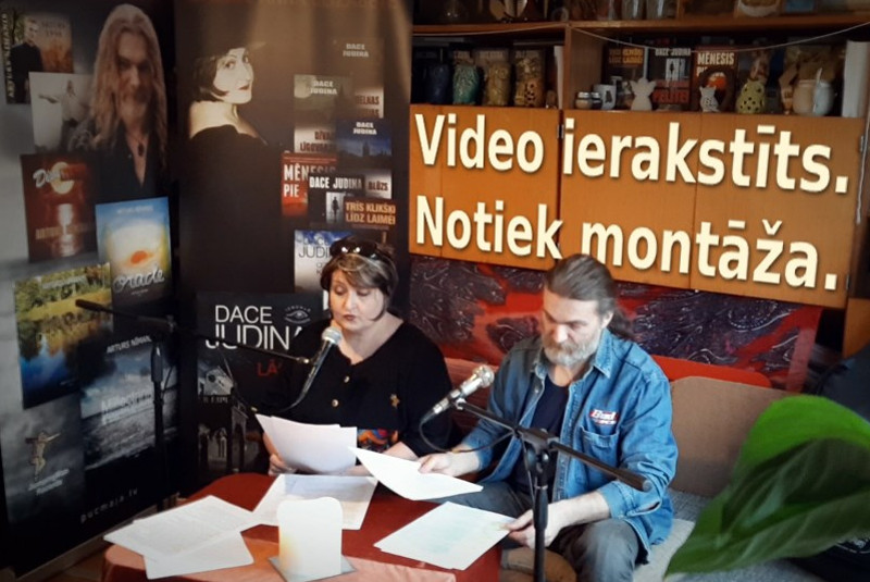 Dace Judina-Nīmane un Arturs Nīmanis.