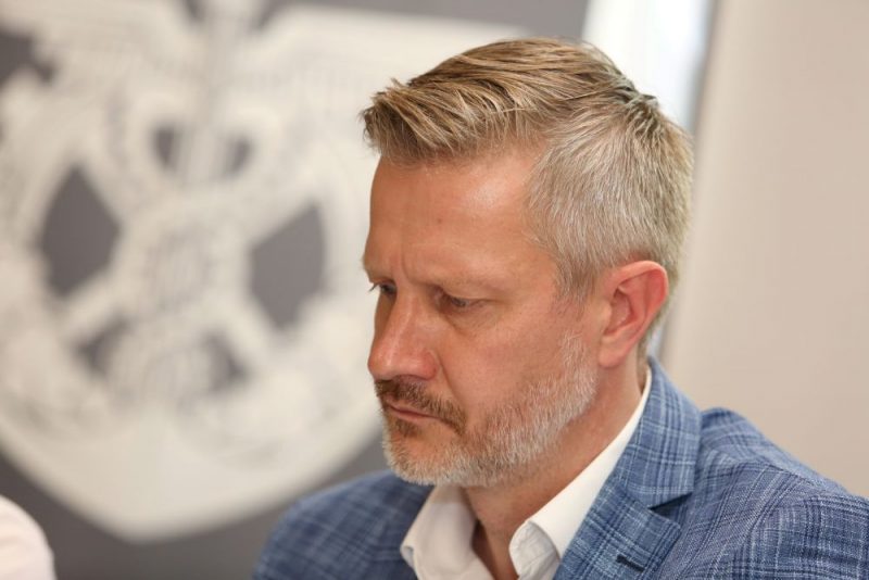 Latvijas Tirdzniecības un rūpniecības kameras valdes priekšsēdētājs Jānis Endziņš.