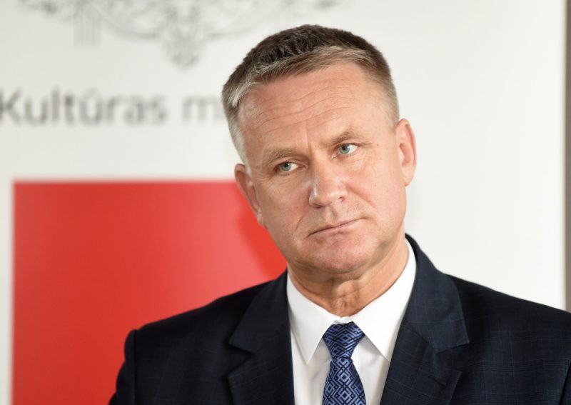 Kultūras ministrs Nauris Puntulis.